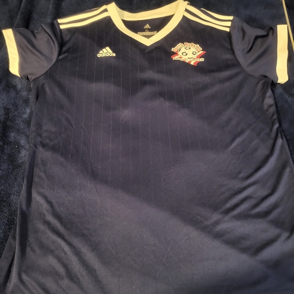 adidas Other - Adidas Kids Dark Blue Soccer Jersey NWT XL